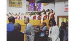 President Obama And Family Attend Easter Service At Historic VA Church