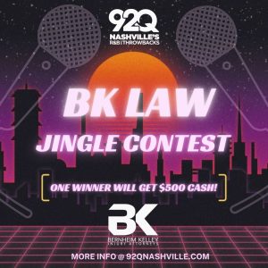 BK Law & 92Q Keep It Real Jingle Contest!