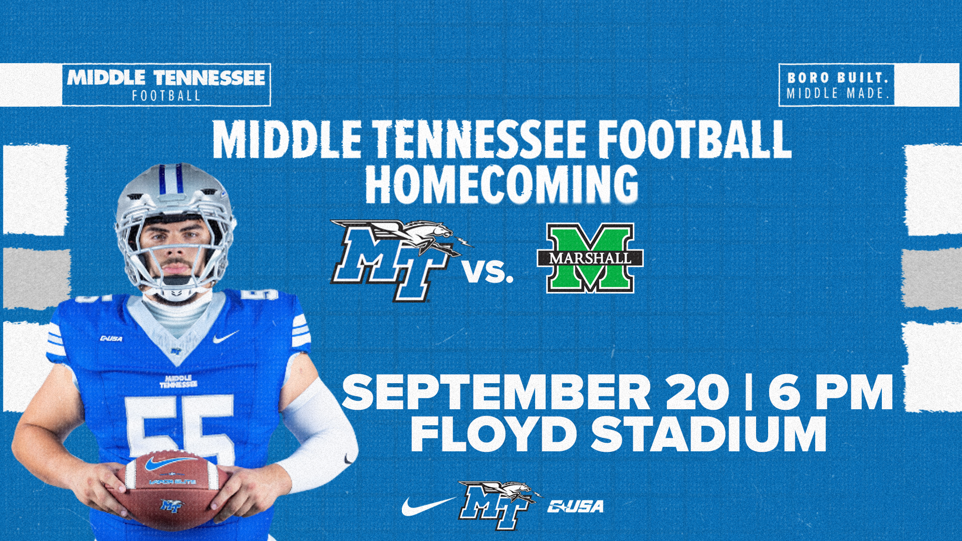 See MTSU Take On Marshall With 92Q!