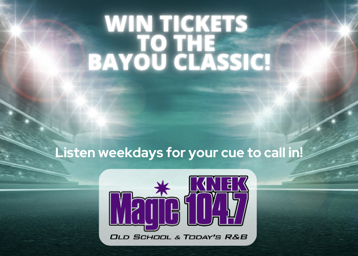 Listen to Win Tickets to the Bayou Classic