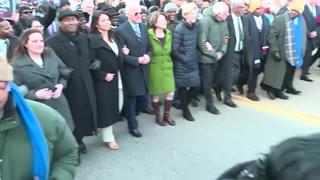 MLK March with Democratic Candidates