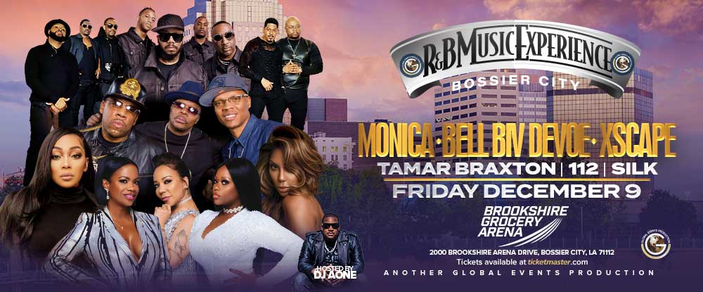 HUGE R&B Music Experience Is Coming to Shreveport-Bossier!