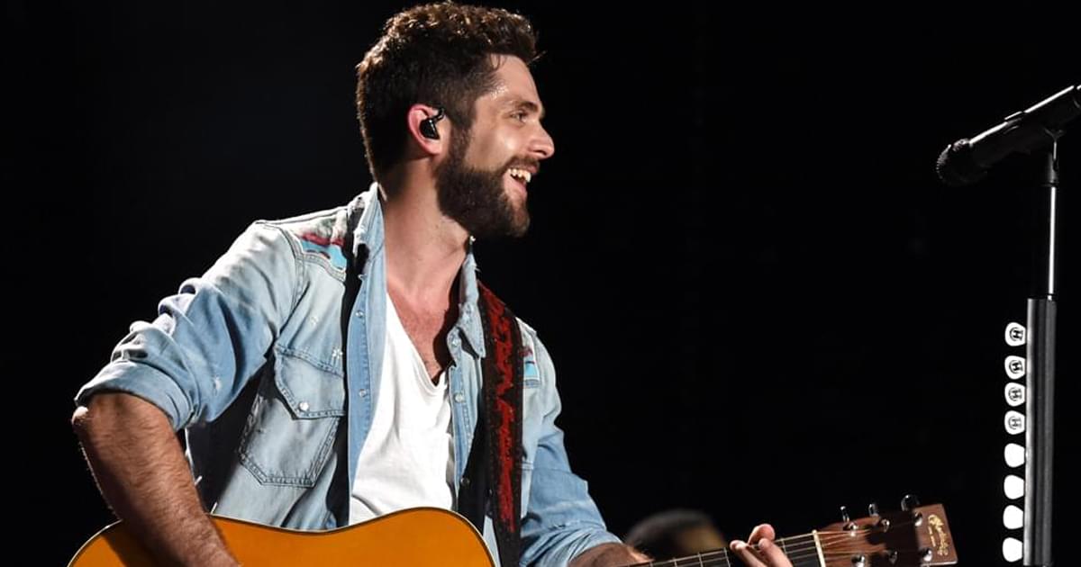 Watch Thomas Rhett Perform “Be a Light” on “CMT Celebrates Our Heroes”