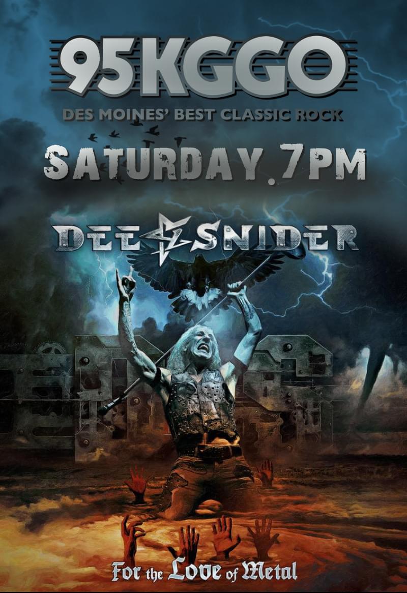 Dee Snider Joins KGGO This Saturday Night For Exclusive Special [VIDEOS]