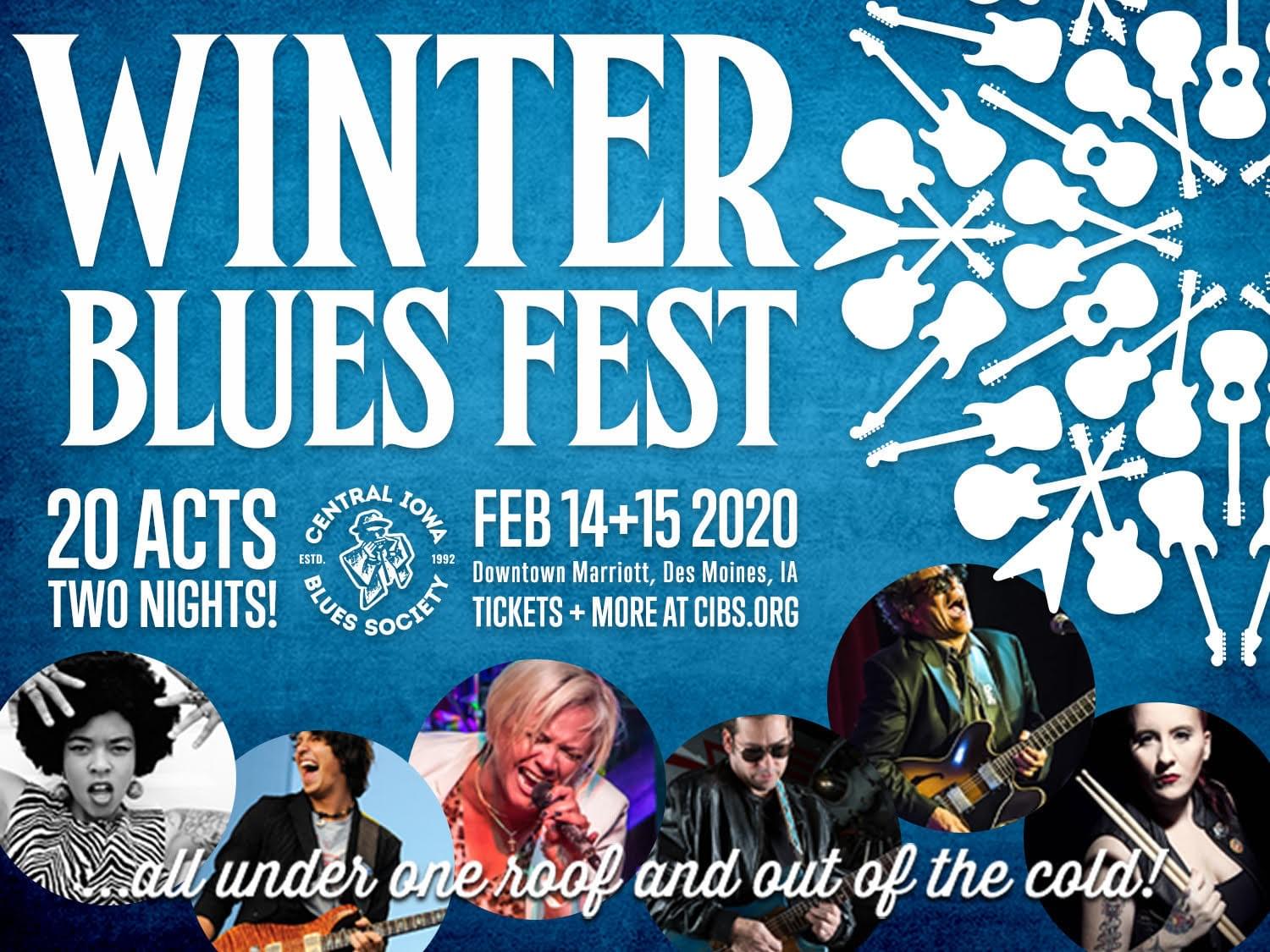 Central Iowa Blues Society presents the Upper Midwest’s Premier Blues Festival