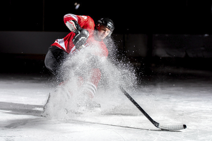 So cold that Hockey Pucks were shattering!