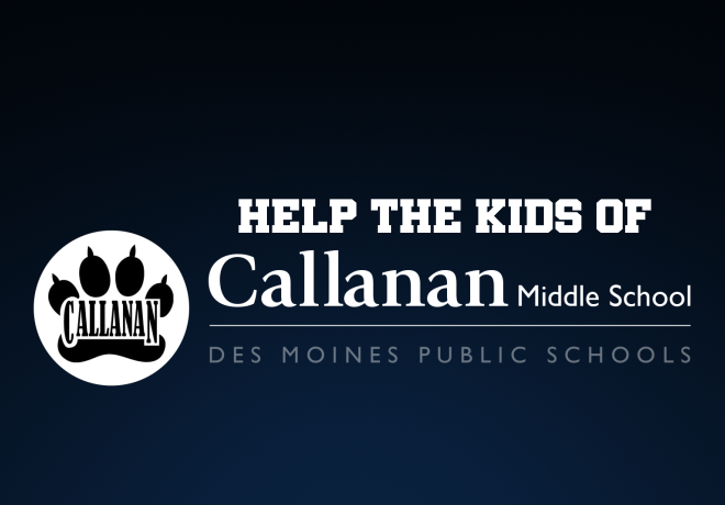 Help the kids of Callanan Middle School