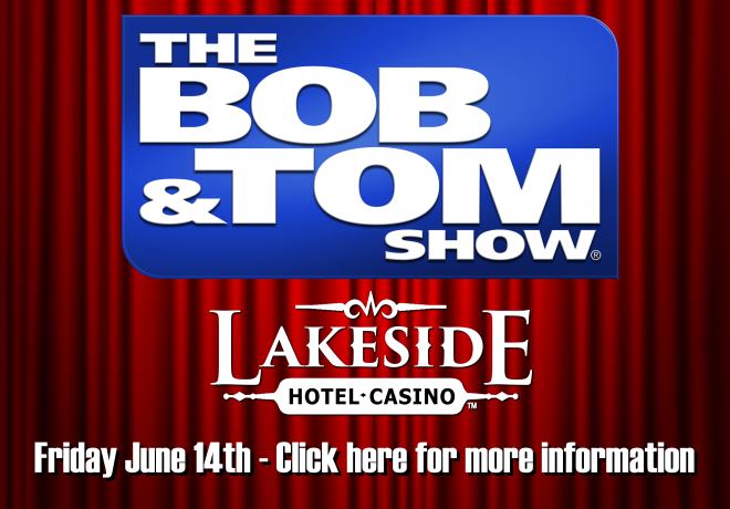 The BOB&TOM Show is coming!