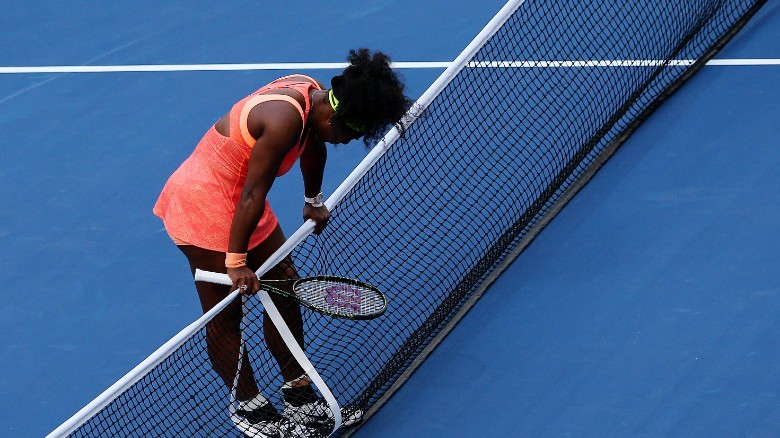 Serena Williams’ grand slam hopes crushed at U.S. Open