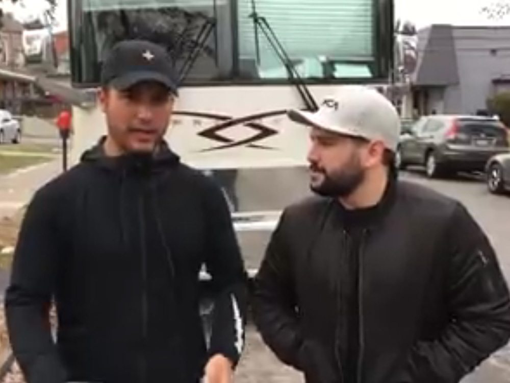 Dan + Shay Heat Up Ohio by Serving Hot Chocolate to Their Freezing Fans