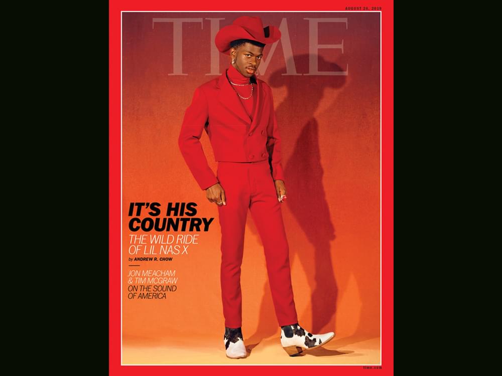 Lil Nas X on “Time” Cover, While Tim McGraw & Jon Meacham Pen Article on Country Music’s Role in Politics & Diversity