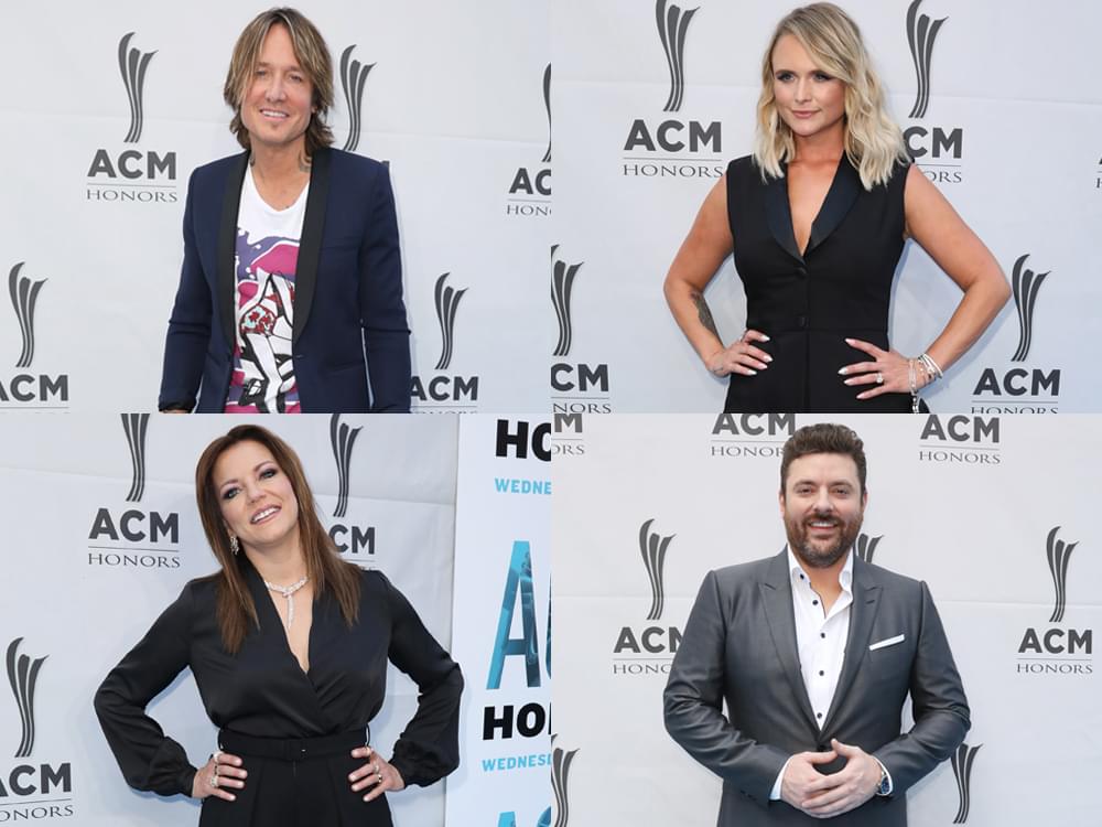 Photo Gallery: Miranda Lambert, Keith Urban, Chris Young, Martina McBride & More Walk the Red Carpet at ACM Honors