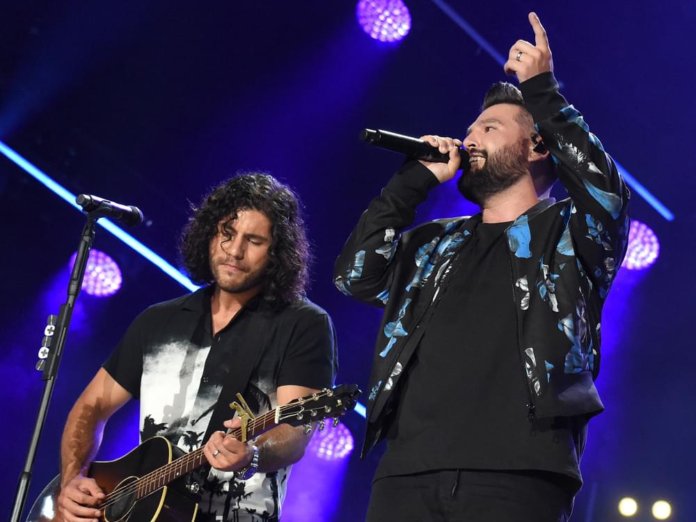 Dan + Shay Score 7th No. 1 Single With “10,000 Hours” Featuring Justin Bieber