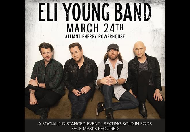 Eli Young Band Announces Cedar Rapids Show