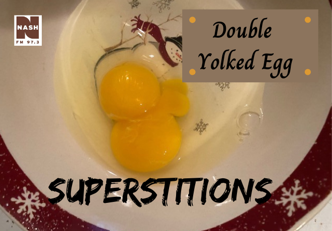 WHY ARE PEOPLE SUPERSTITIOUS ABOUT DOUBLE-YOLKED EGGS?