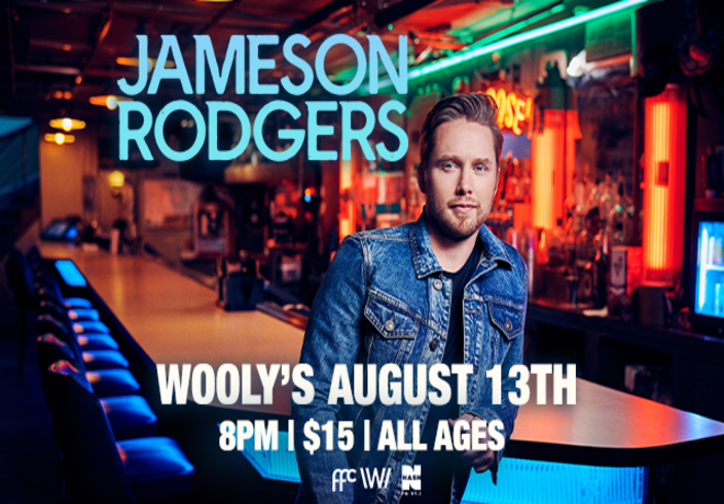 Nash FM 97.3 Presents Jameson Rodgers at Wooly’s