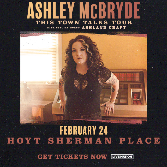 Live Nation presents Ashley McBryde at Hoyt Sherman Place!