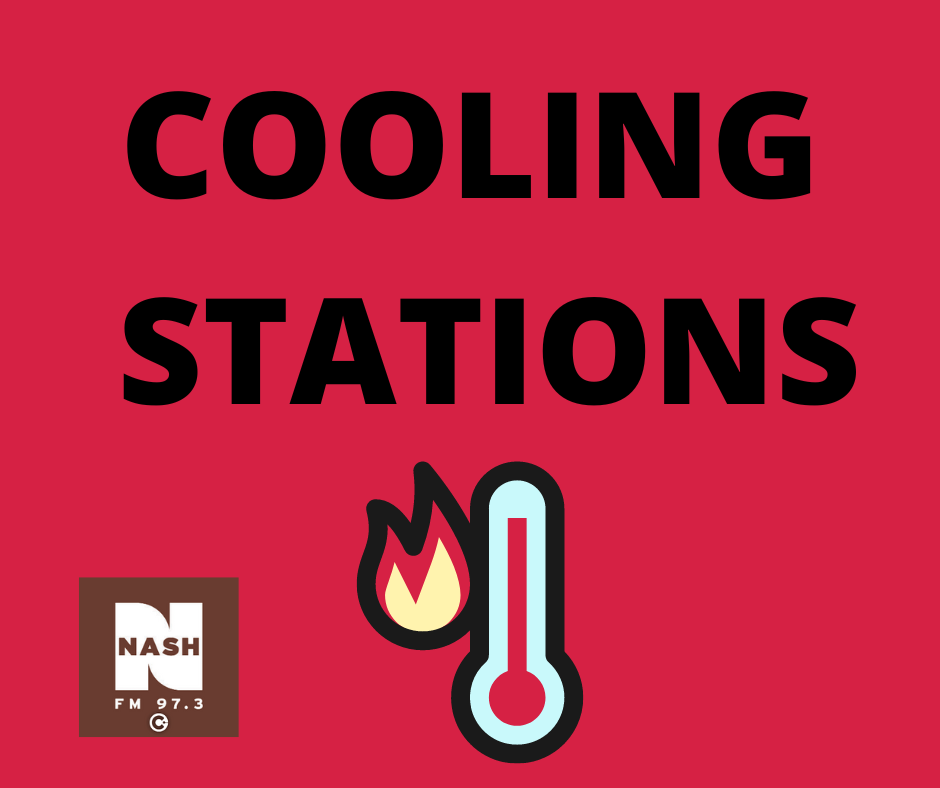 DAYTIME COOLING STATIONS ARE OPEN