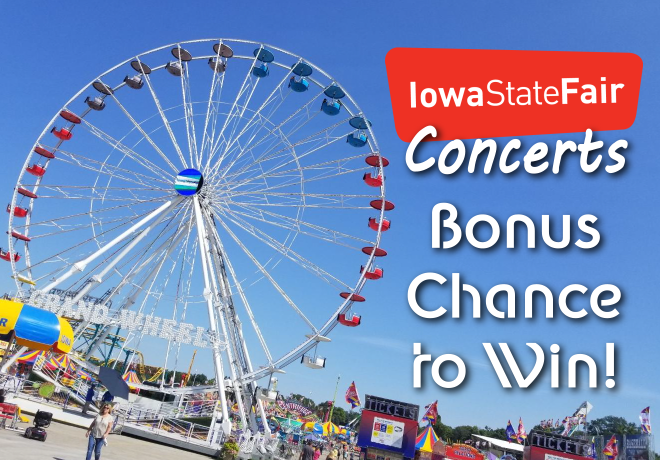 Iowa State Fair Bonus Chance Contest