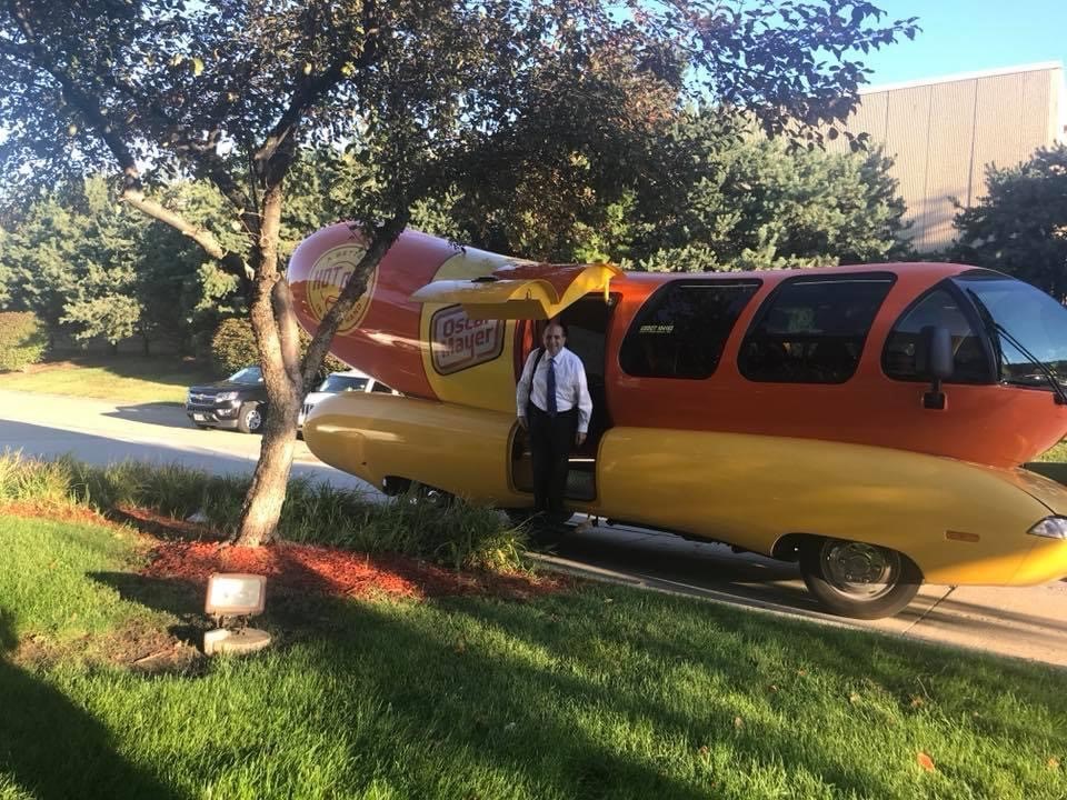 Oscar Mayer Wienermobile in Des Moines