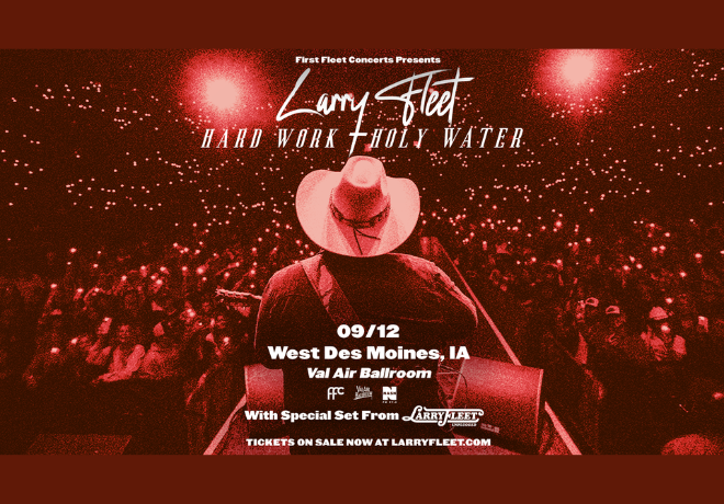 Larry Fleet at Val Air Ballroom