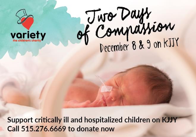 Variety: The Children’s Charity, Two Days of Compassion