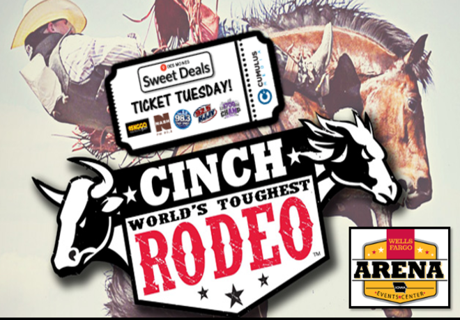 Sweet Deal Ticket Tuesday World’s Toughest Rodeo