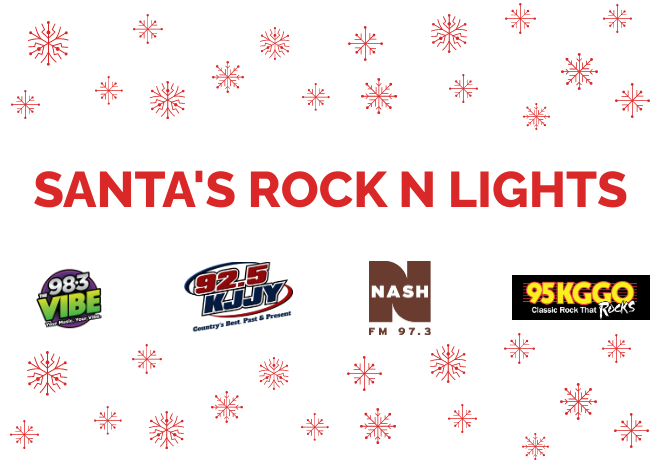 Enter to win admission to Santa’s Rock N Lights Sponsored by Dupaco Credit Union!