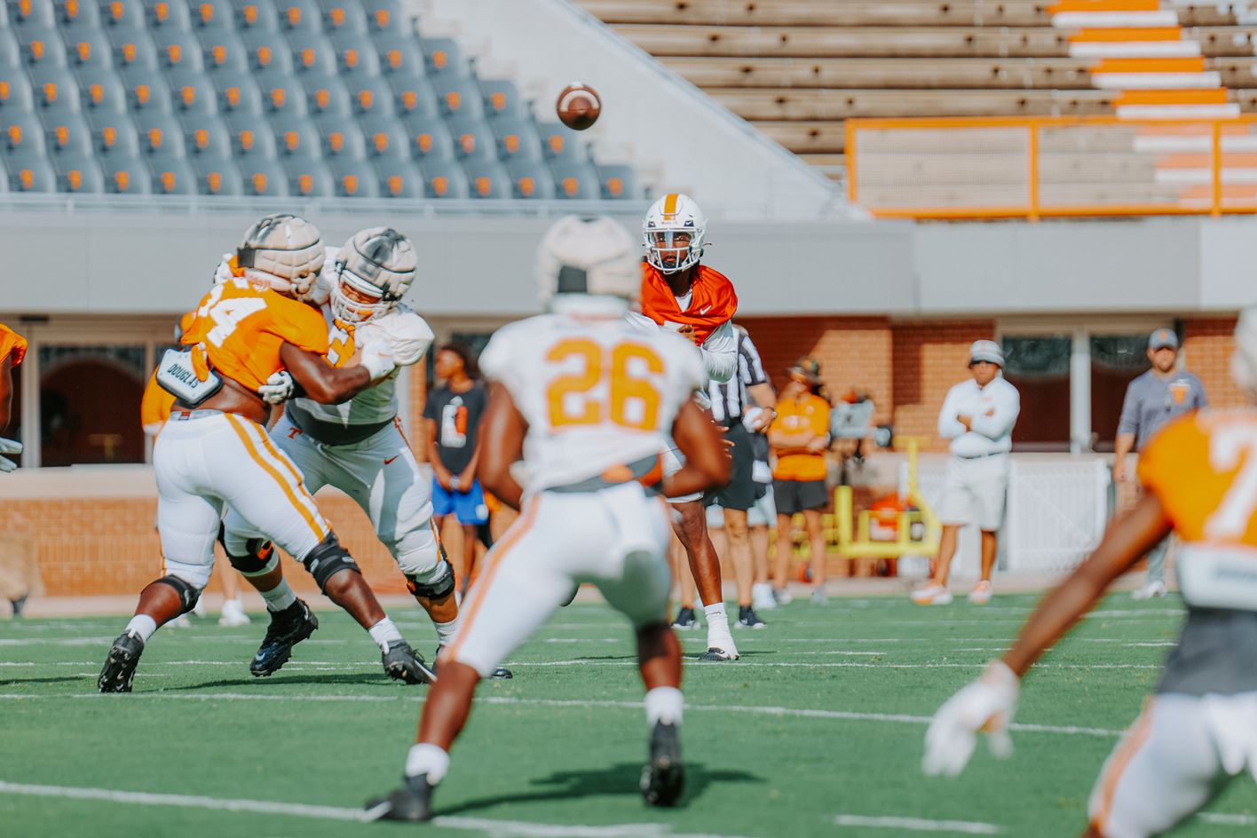 Vols “Clean Up” in 2nd Scrimmage