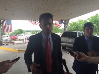 Torch Afternoon News 6-26: Bobby Jindal makes surprise visit in Urbandale, Flooding causes headache for metro, Grimes wants census workers