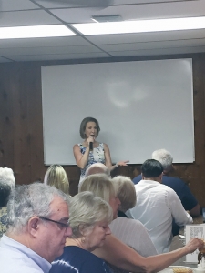 Republican presidential candidate Carly Fiorina (photo by Sarah Beckman)