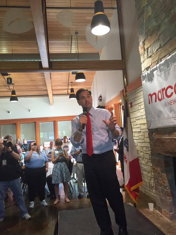 Rubio launches first Iowa tour