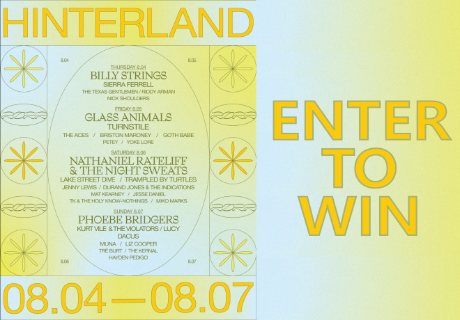 Enter to Win tickets to Hinterland!