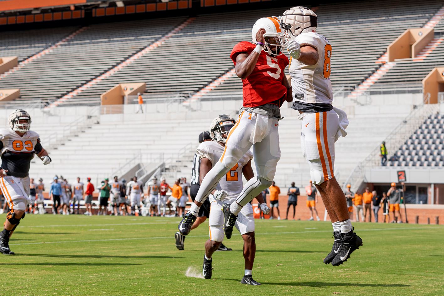 Vols’ First Preseason Scrimmage