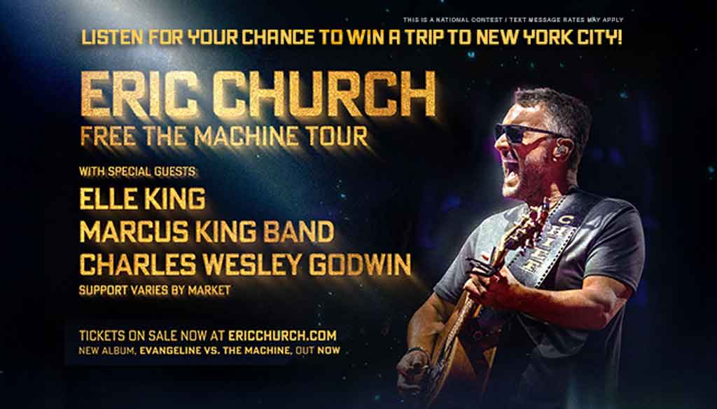 See Eric Church in New York City
