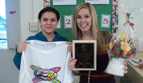 Z96 Teacher of the Week 1/14/14