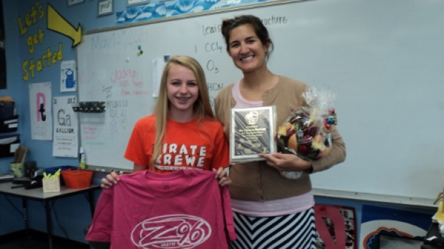 Z-96 Teacher of the Week 05/12/15