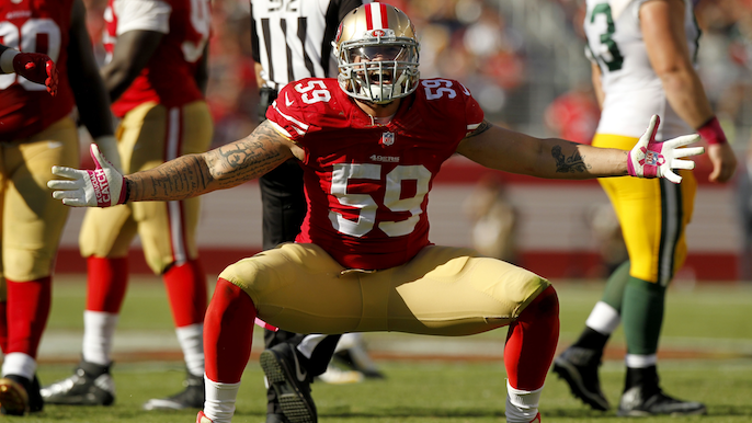 NFL suspends 49ers LB Aaron Lynch four games