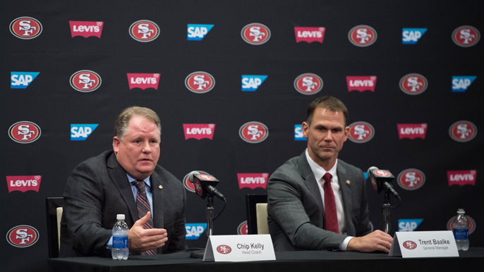 Dysfunctional QB competition likely a product of Baalke, Kelly showdown