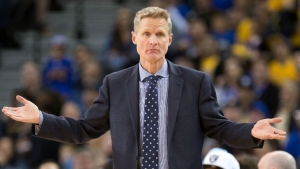Bob Myers says Steve Kerr is still dealing with back issues