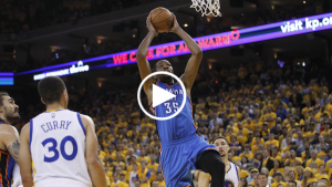 Krueger:  Kevin Durant erases Warriors’ offensive inefficiencies