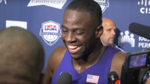 ▶︎ Draymond Green: KD said he had ‘first game’ jitters before playing at Oracle