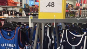 Durant jerseys selling for 48 cents in OKC