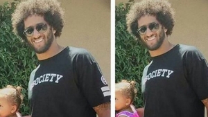 Kaepernick photographed sporting new hairstyle