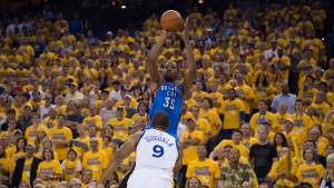 Iguodala joins Warriors’ brass for Durant meeting