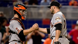 ▶︎ Highlights: Giants rally to beat Marlins 8-7 in 14 innings