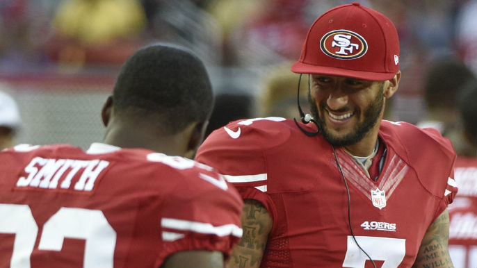 Torrey Smith sees a change in Kap’s personality