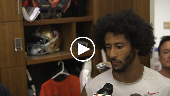 Kaepernick on backup role: ‘My strength is still developing’