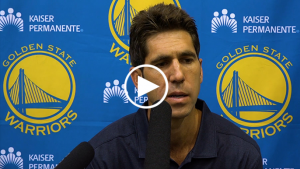 Bob Myers offers touching condolences to Bob Fitzgerald