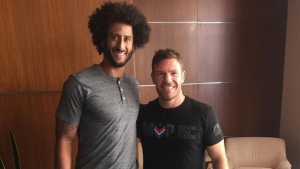 Boyer thanks Kap for invite to join him on sideline in SD